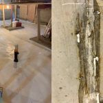 Basement leak repair and waterproofing